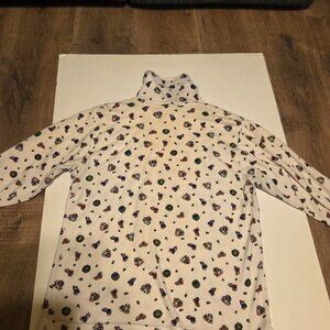 Steppingstones Christmas Turtleneck Shirt  - Size Small
